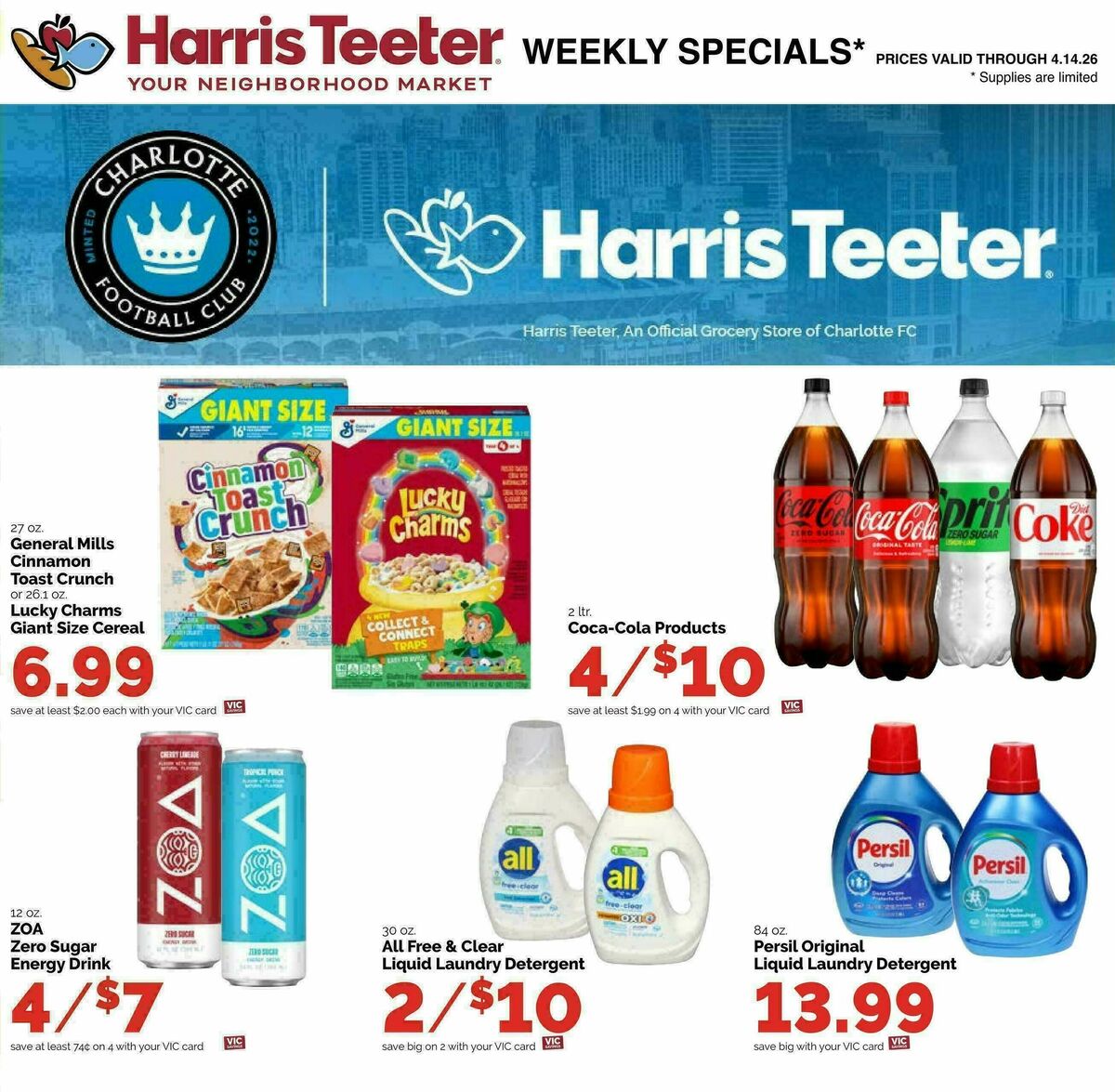 Harris Teeter Weekly Ad from April 8