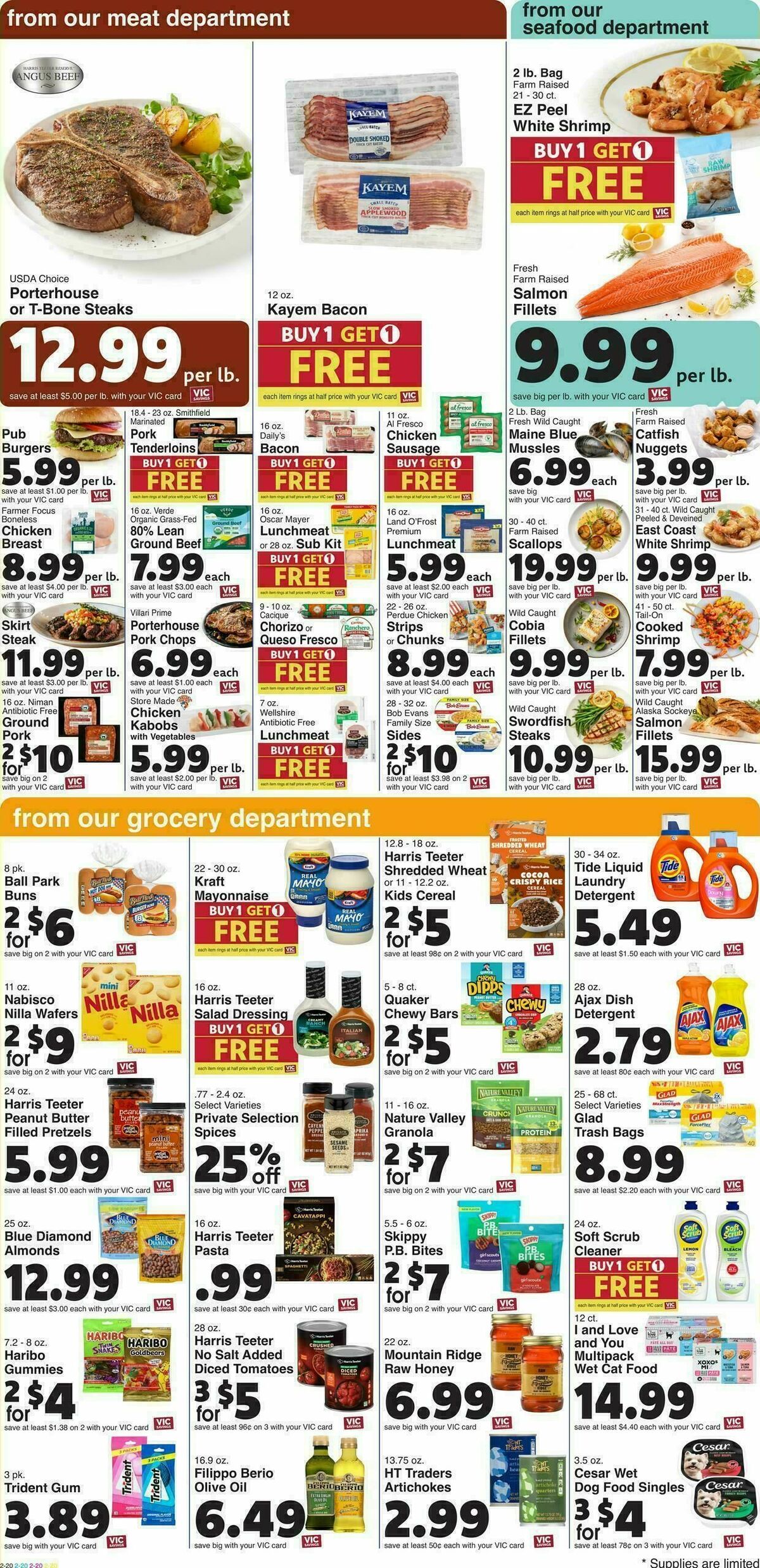Harris Teeter Weekly Ad from April 15