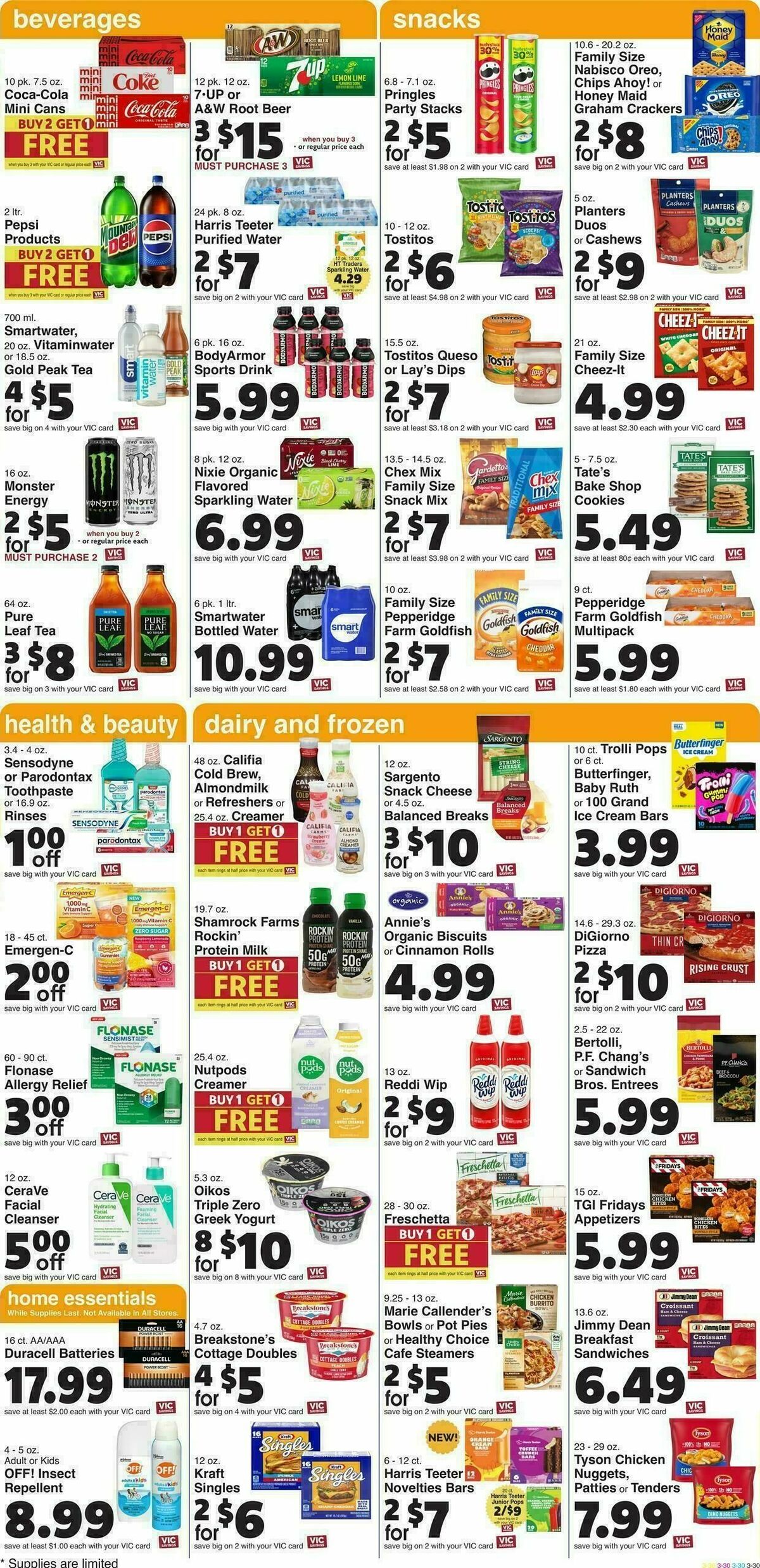 Harris Teeter Weekly Ad from April 15