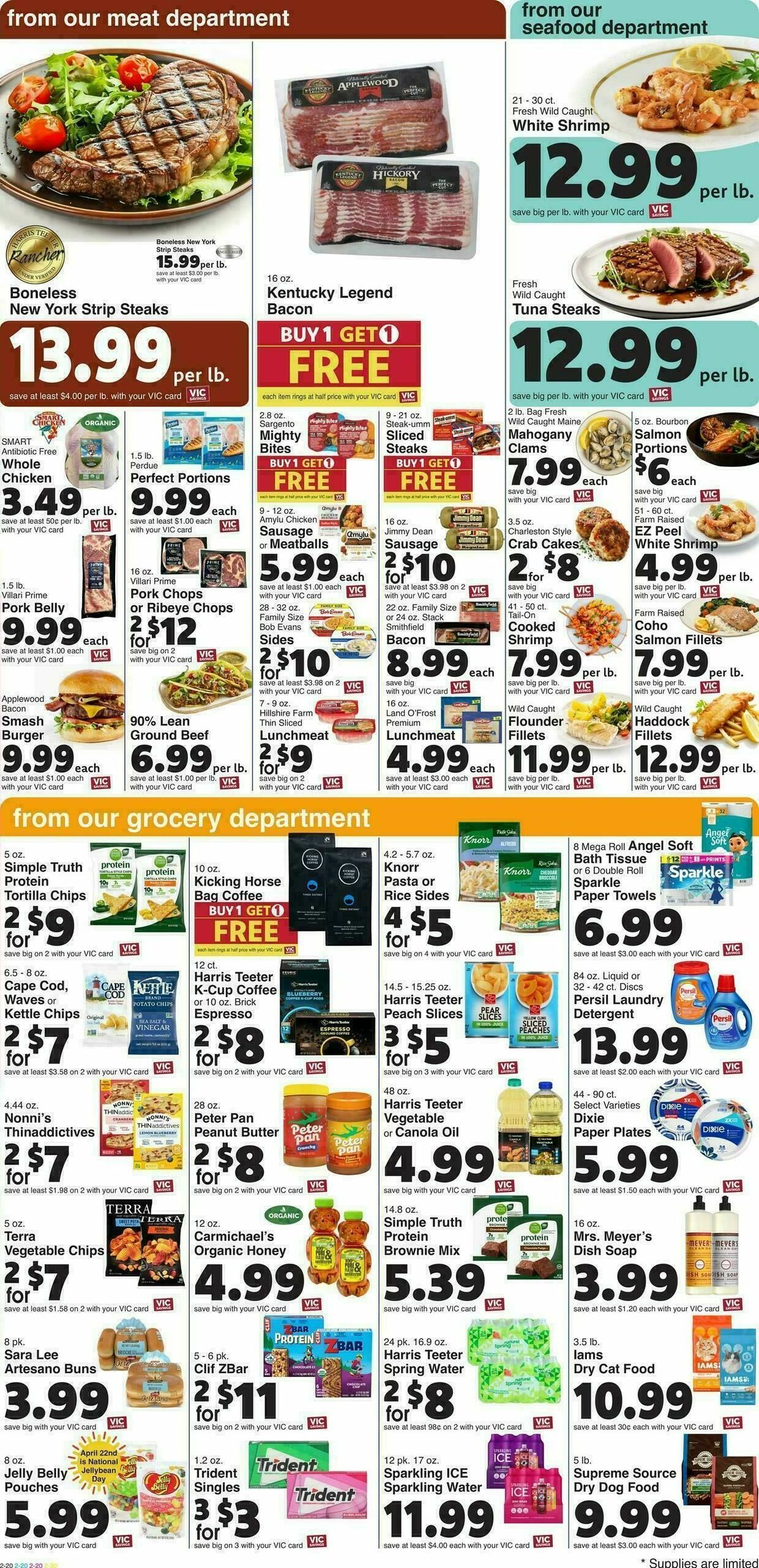 Harris Teeter Weekly Ad from April 22
