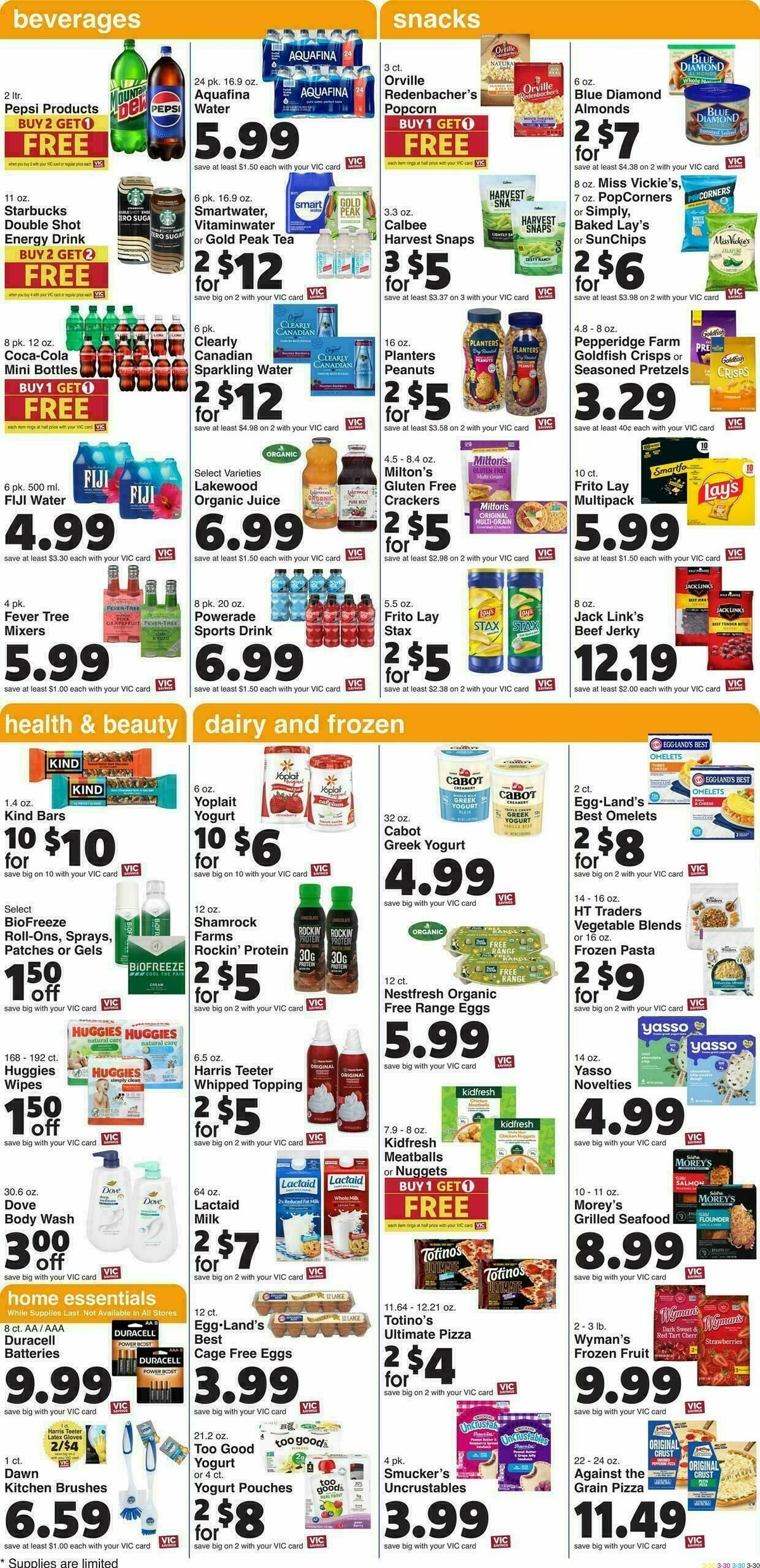 Harris Teeter Weekly Ad from April 22
