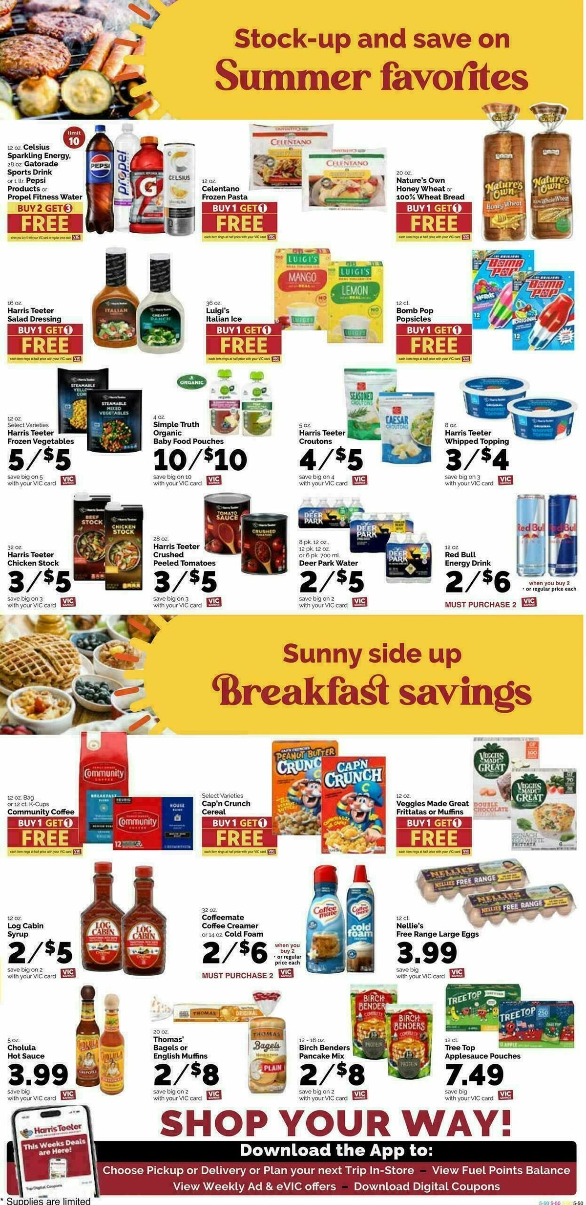 Harris Teeter Weekly Ad from April 22
