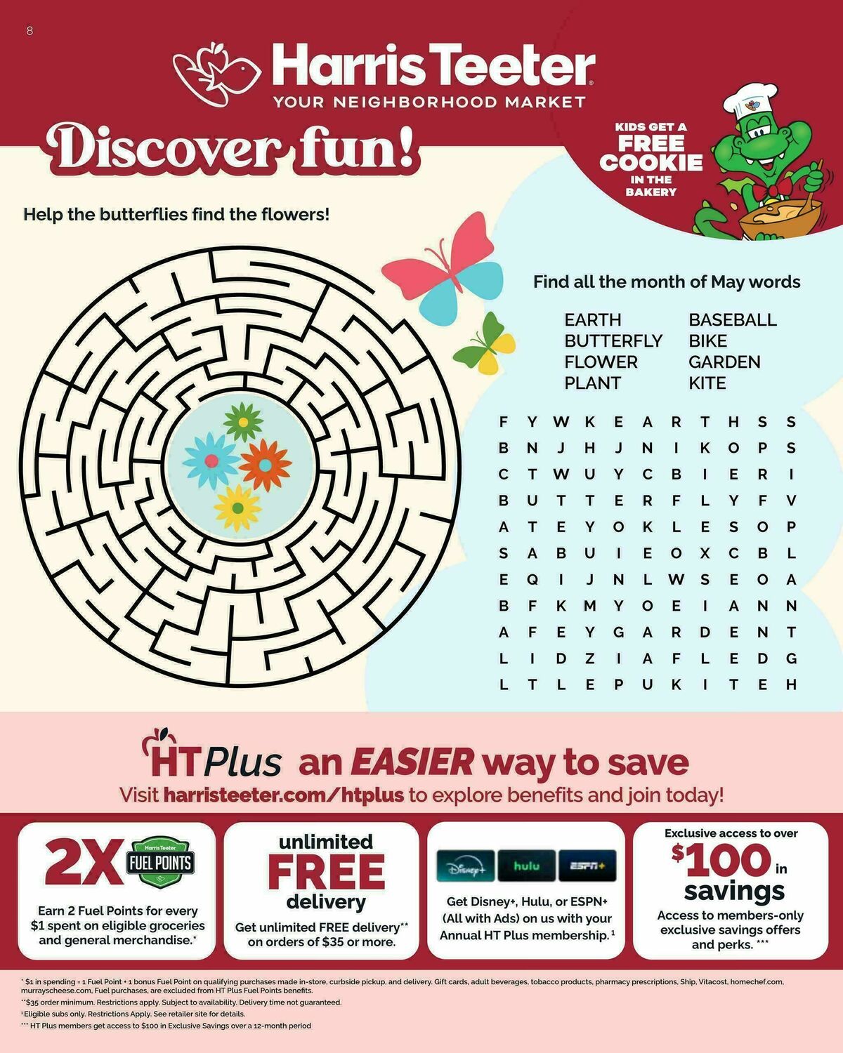 Harris Teeter Weekly Ad from April 22