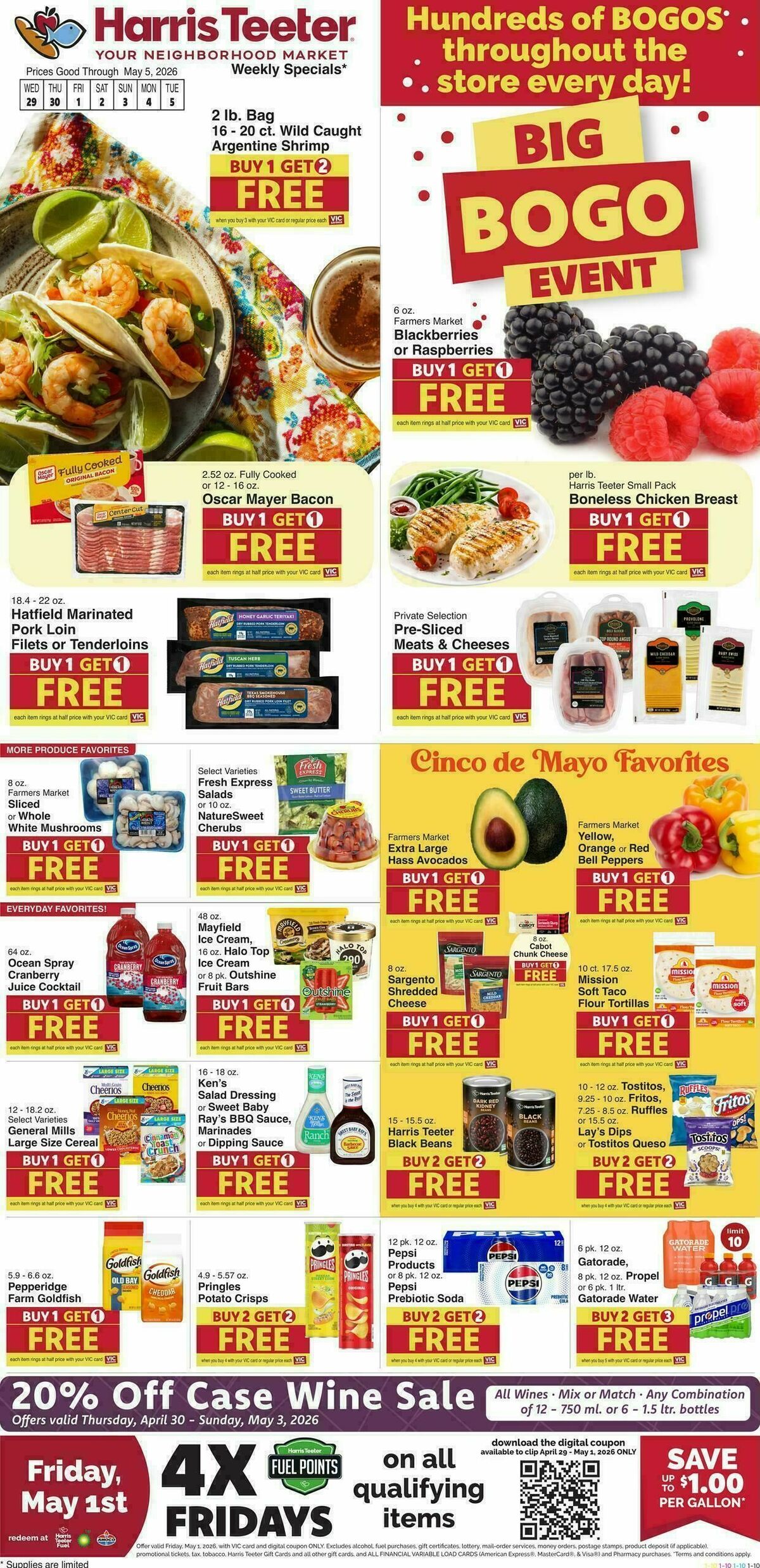 Harris Teeter Weekly Ad from April 29