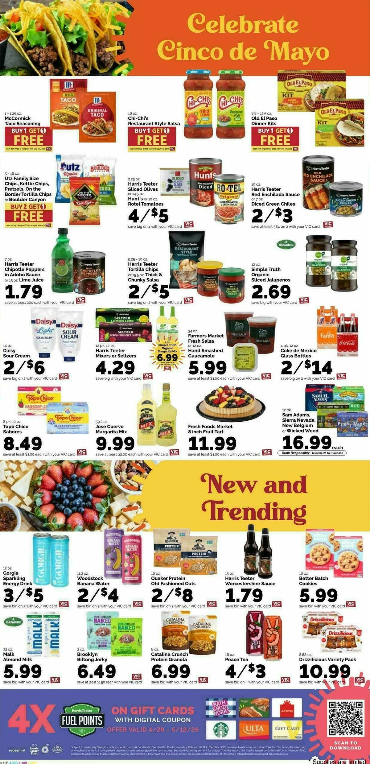 Harris Teeter Weekly Ad from April 29