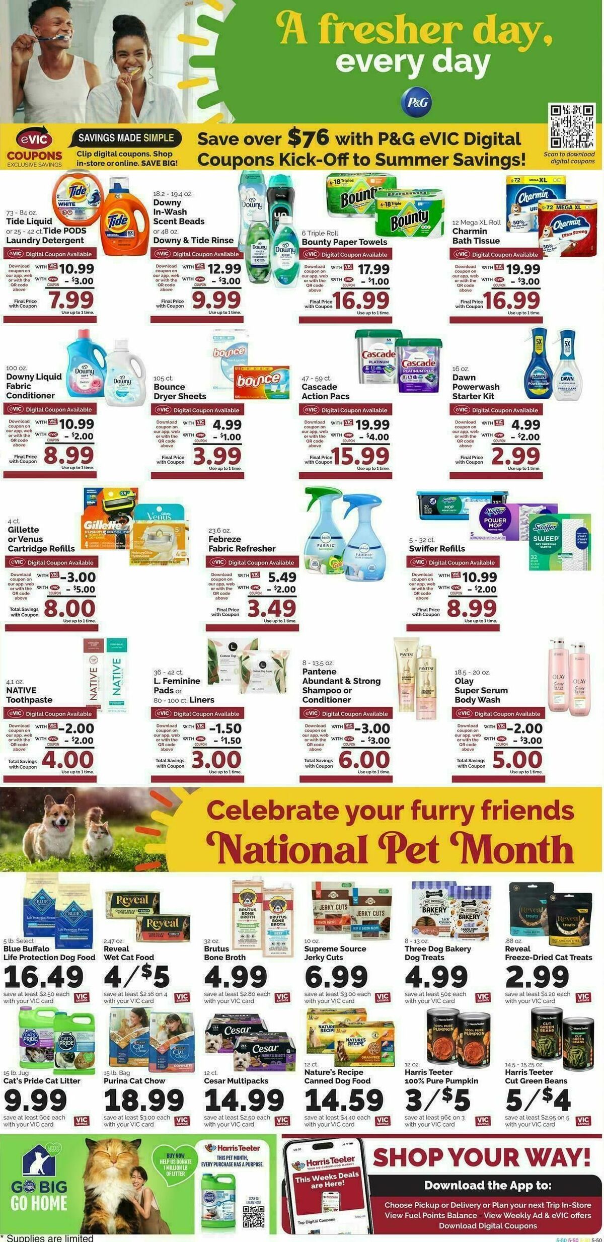Harris Teeter Weekly Ad from April 29