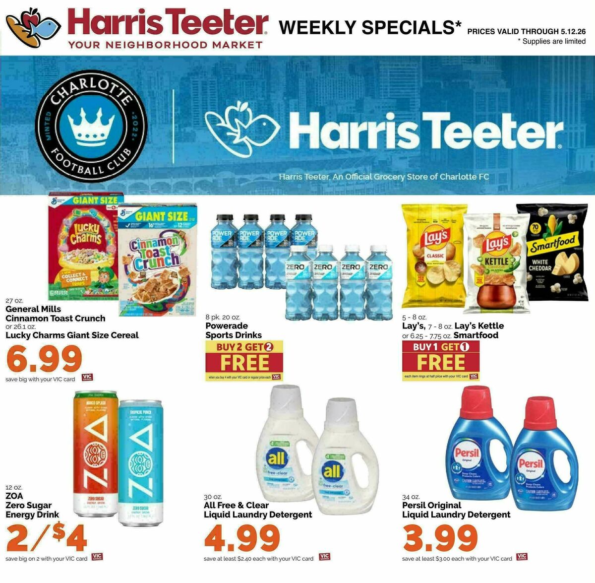 Harris Teeter Weekly Ad from May 6