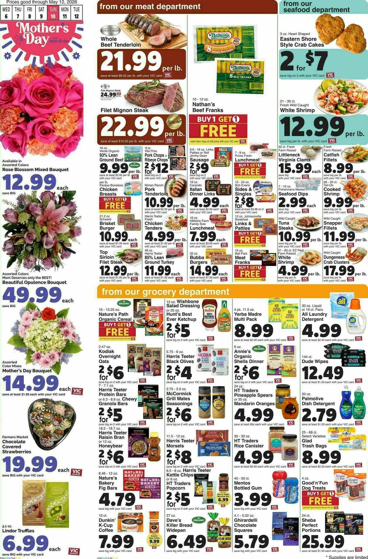 Harris Teeter Weekly Ad from May 6