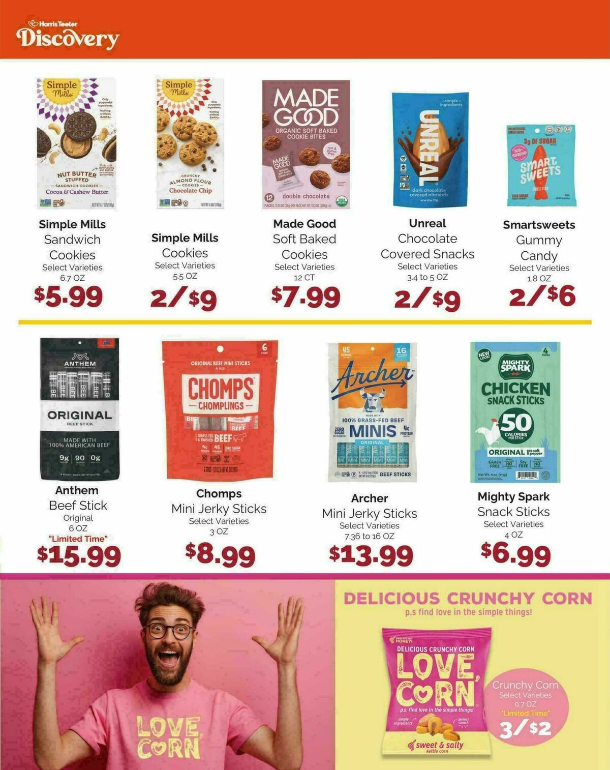 Harris Teeter Discovery Weekly Ad from May 20