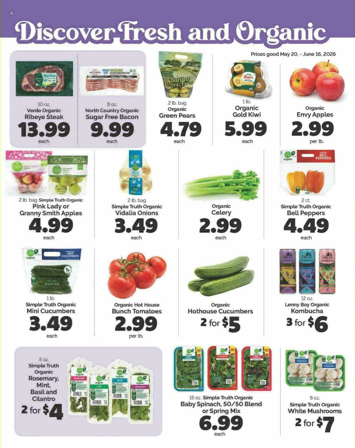 Harris Teeter Discovery Weekly Ad from May 20