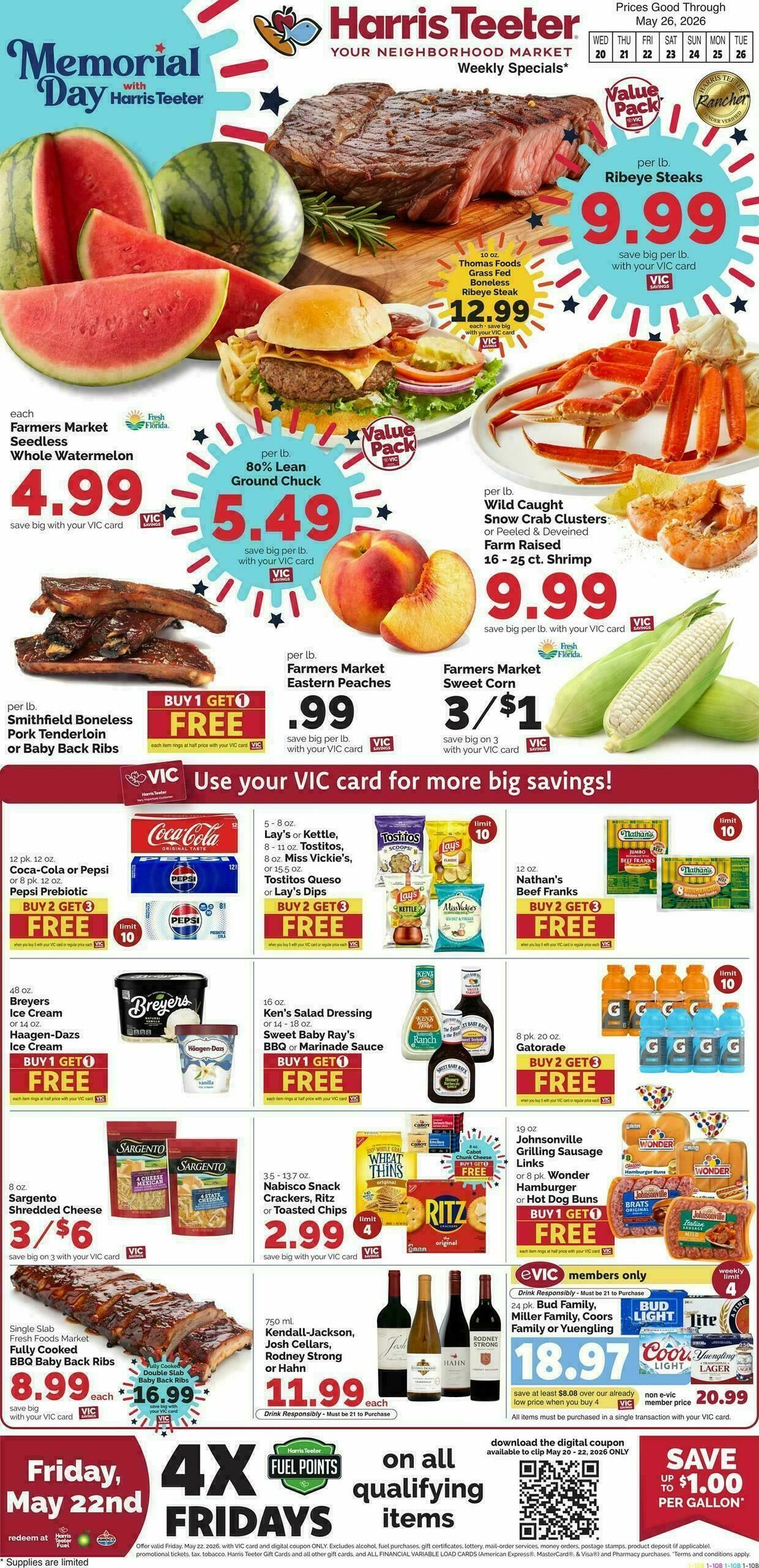 Harris Teeter Weekly Ad from May 20