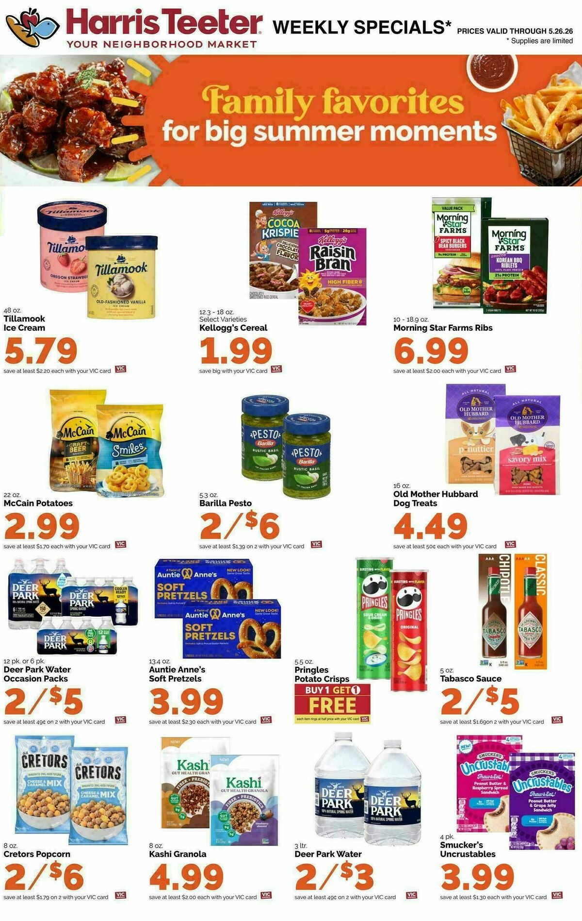 Harris Teeter Weekly Ad from May 20