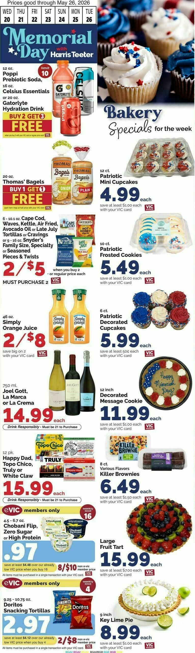 Harris Teeter Weekly Ad from May 20