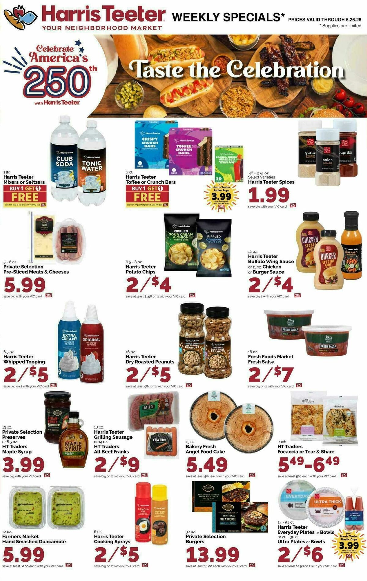 Harris Teeter Weekly Ad from May 20