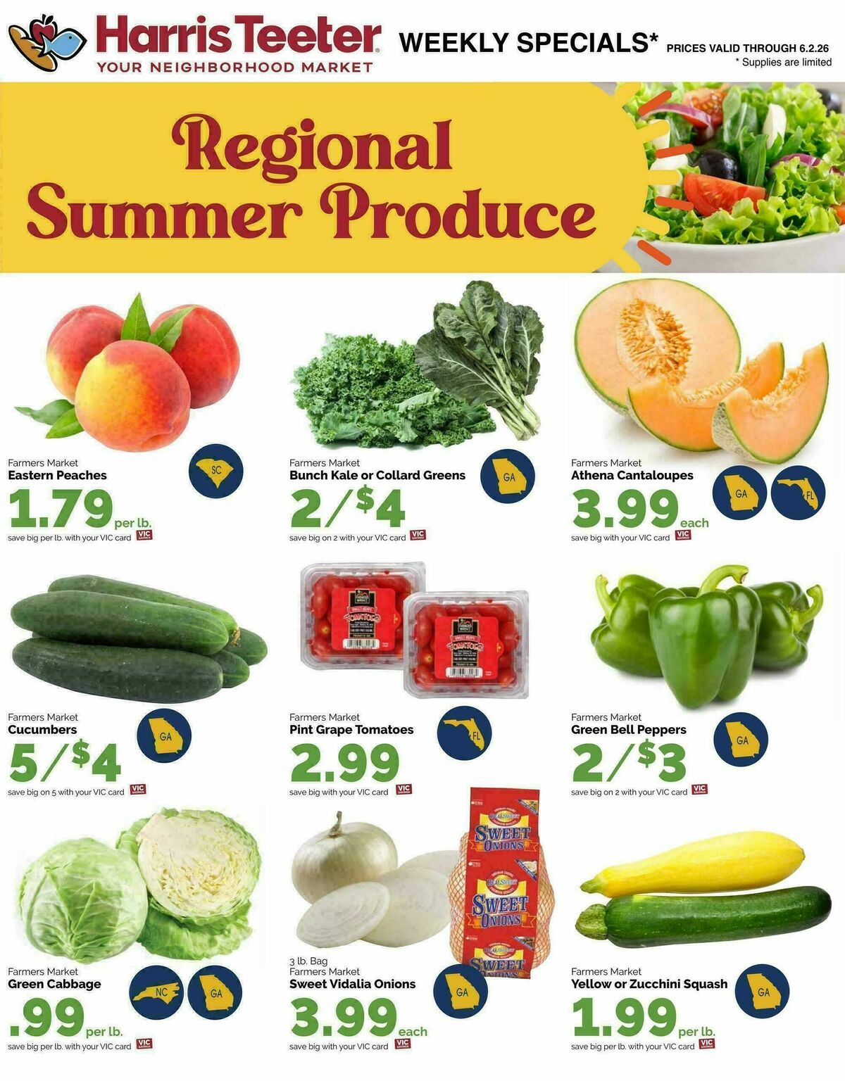 Harris Teeter Weekly Ad from May 27