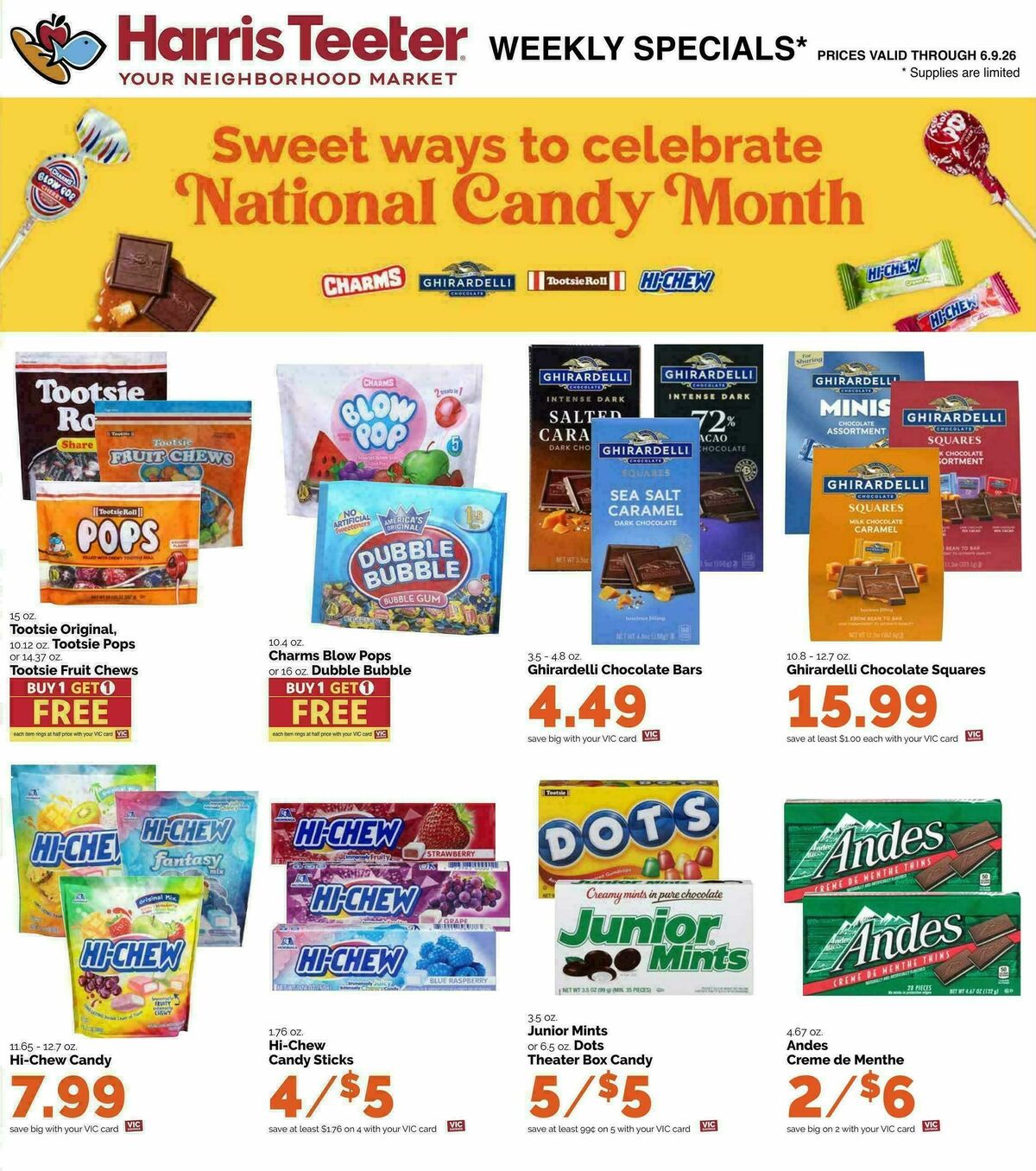 Harris Teeter Weekly Ad from June 3