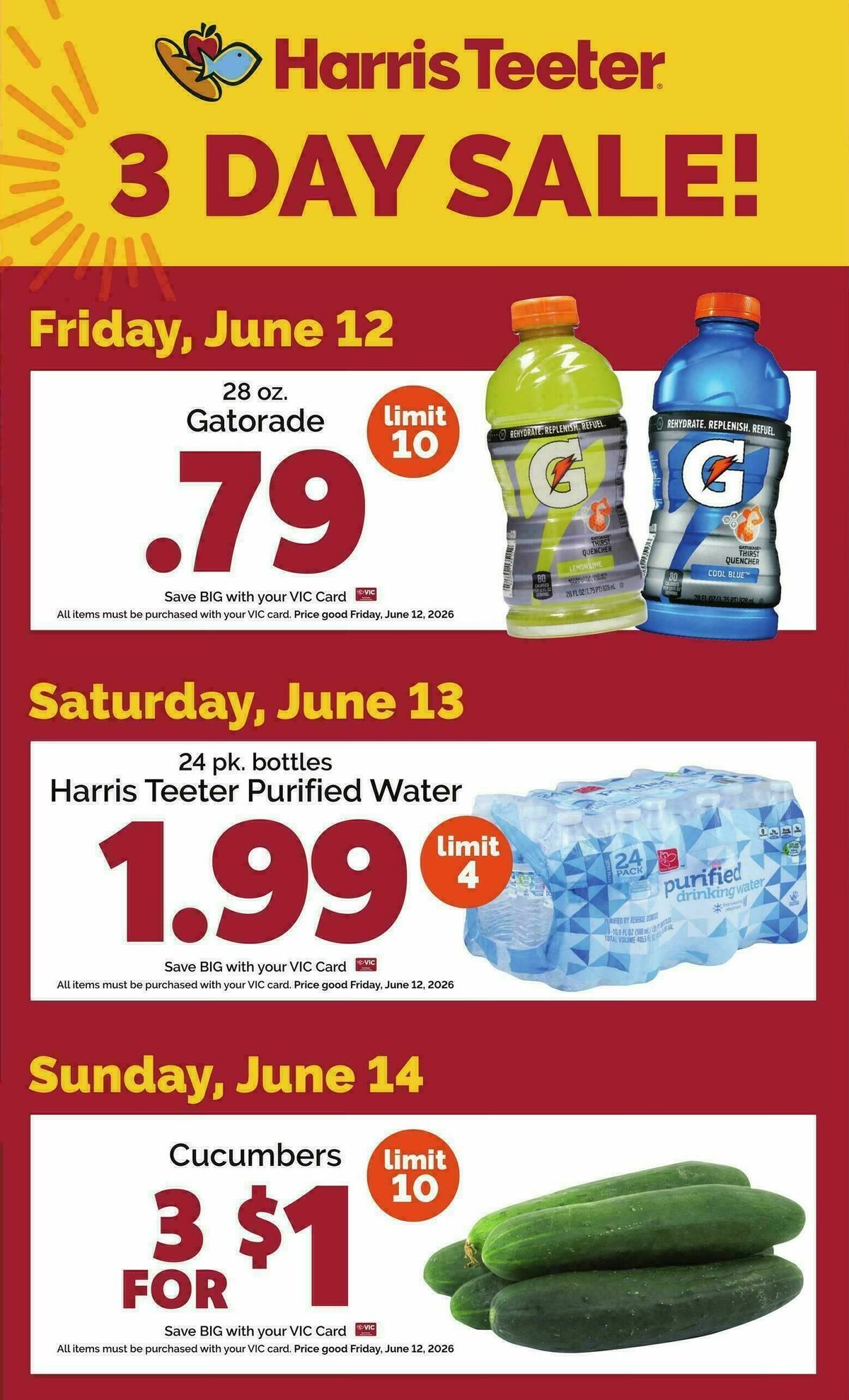 Harris Teeter Weekly Ad from June 10