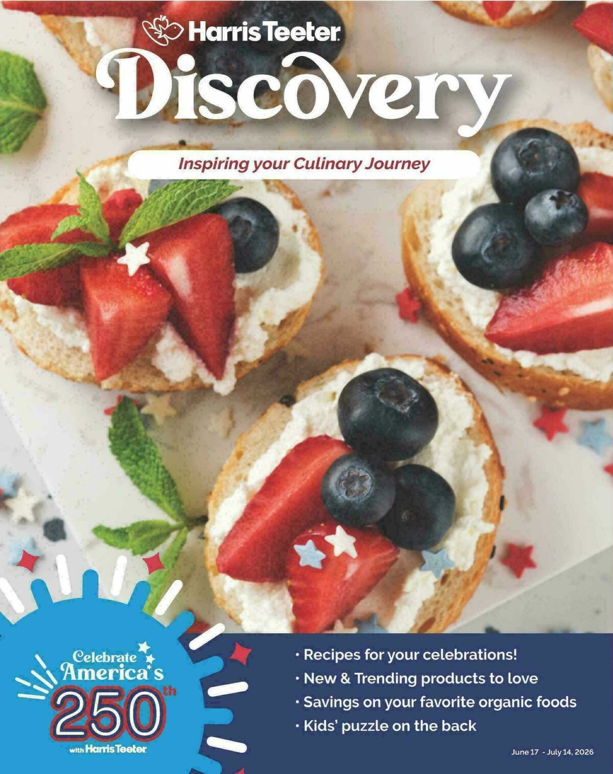 Harris Teeter Discovery Weekly Ad from June 17
