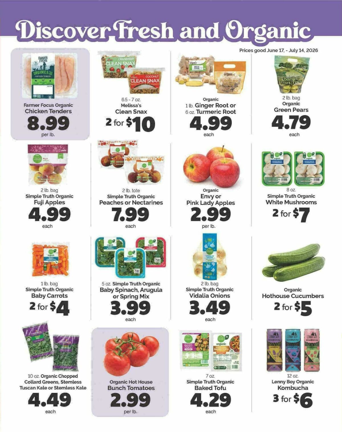 Harris Teeter Discovery Weekly Ad from June 17