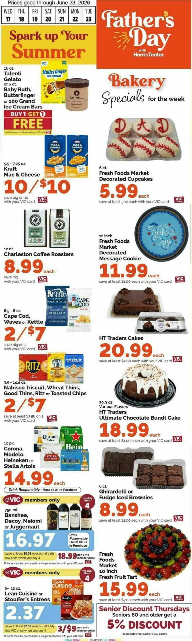 Harris Teeter Weekly Ad from June 17