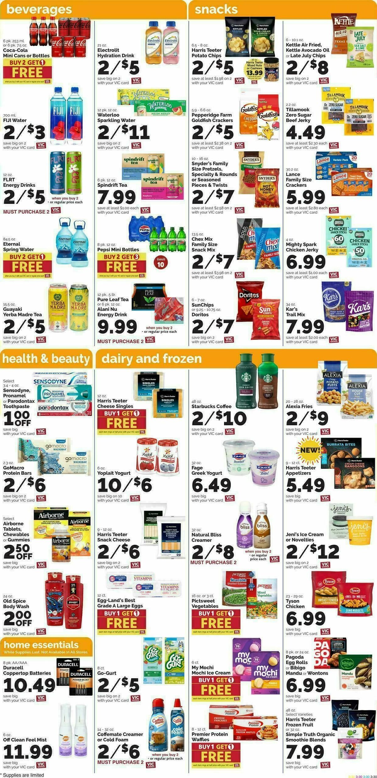 Harris Teeter Weekly Ad from June 17