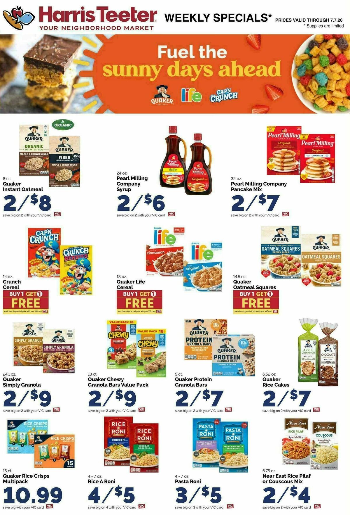 Harris Teeter Weekly Ad from July 1