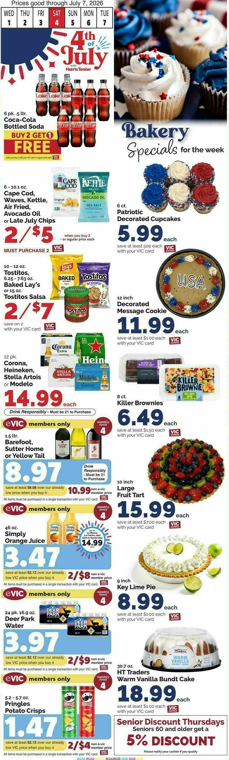 Harris Teeter Weekly Ad from July 1