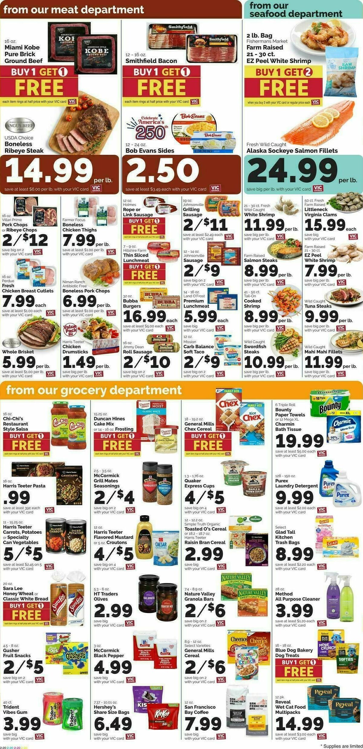 Harris Teeter Weekly Ad from July 1