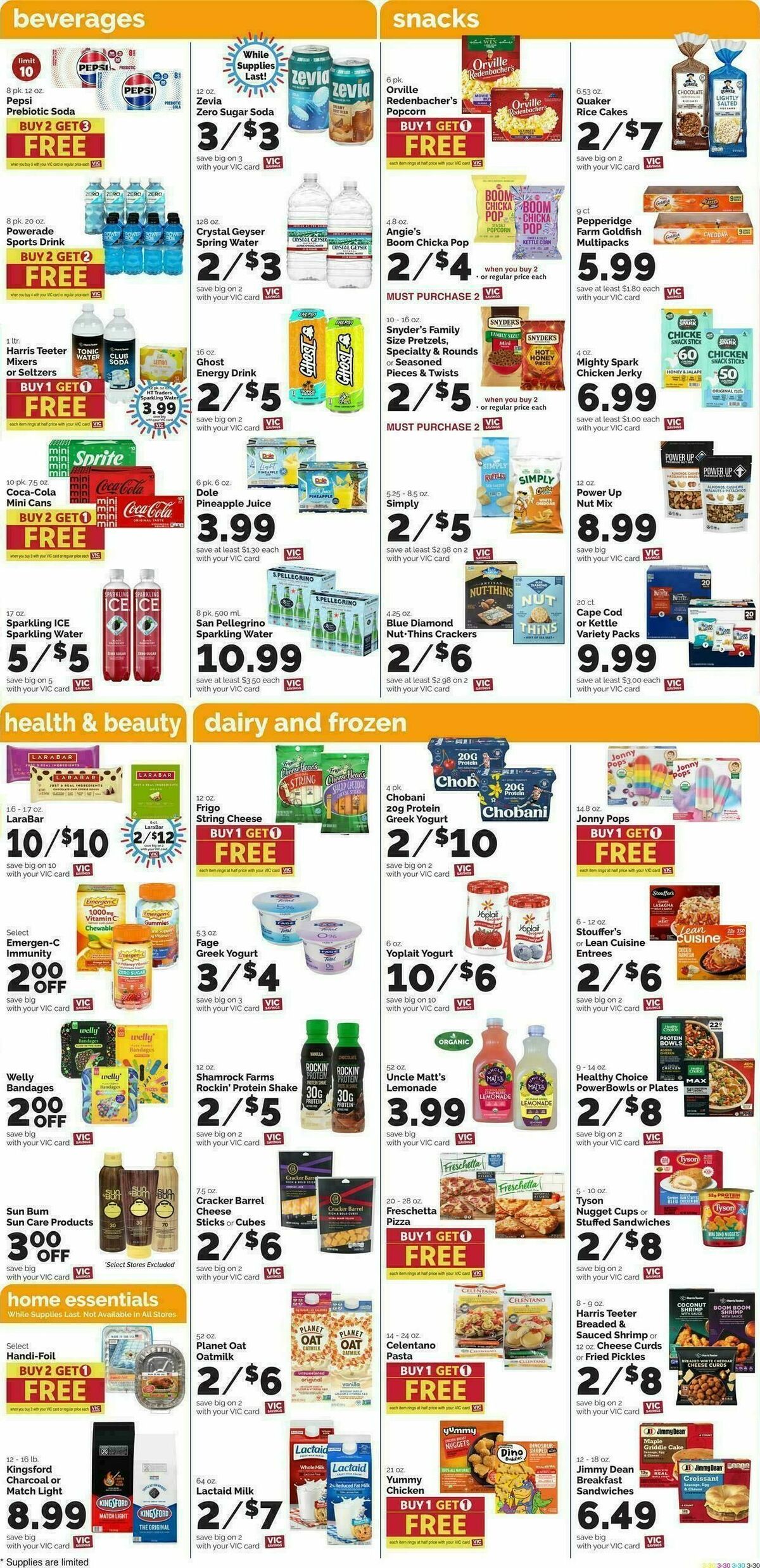 Harris Teeter Weekly Ad from July 1