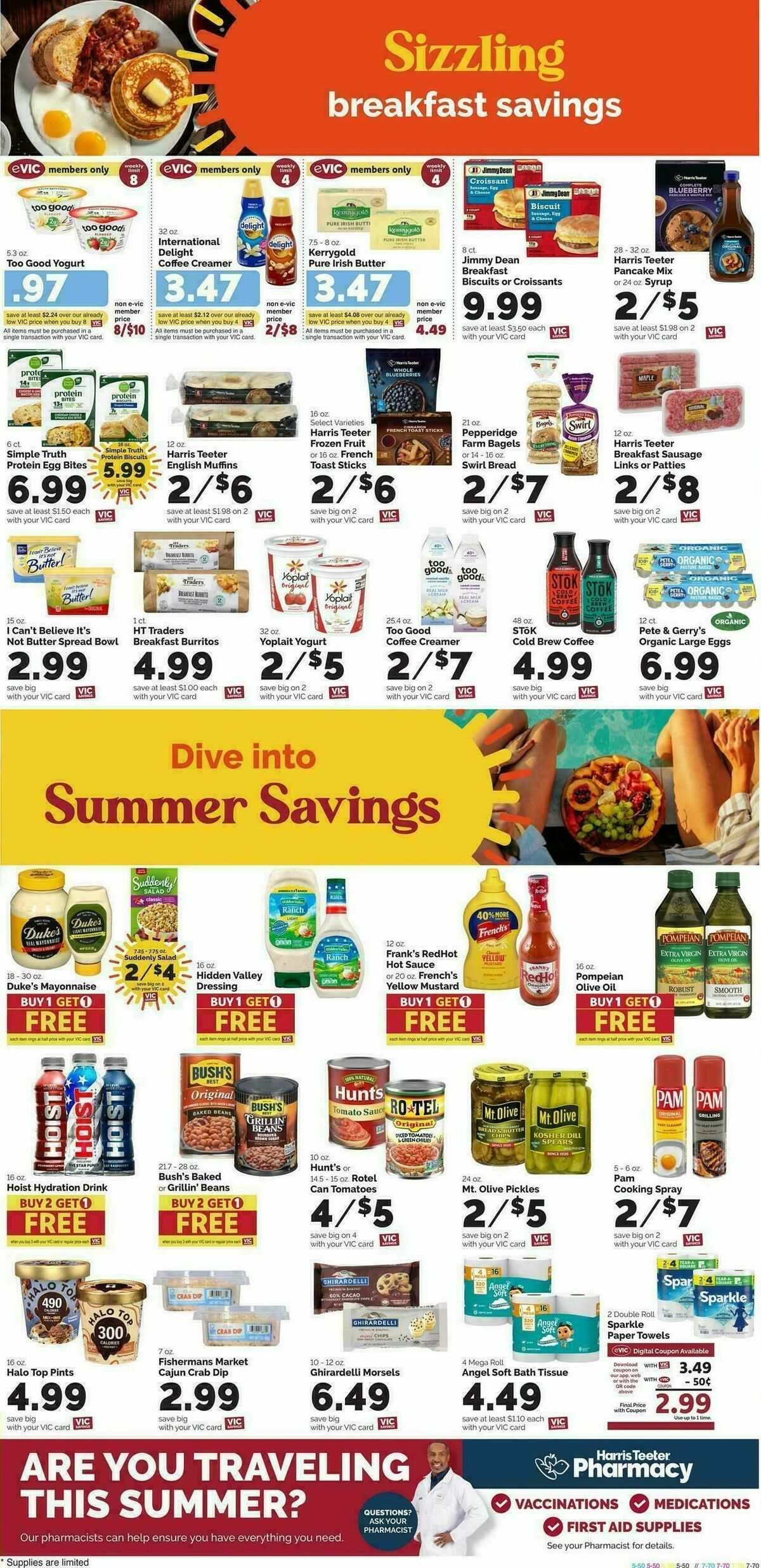 Harris Teeter Weekly Ad from July 1