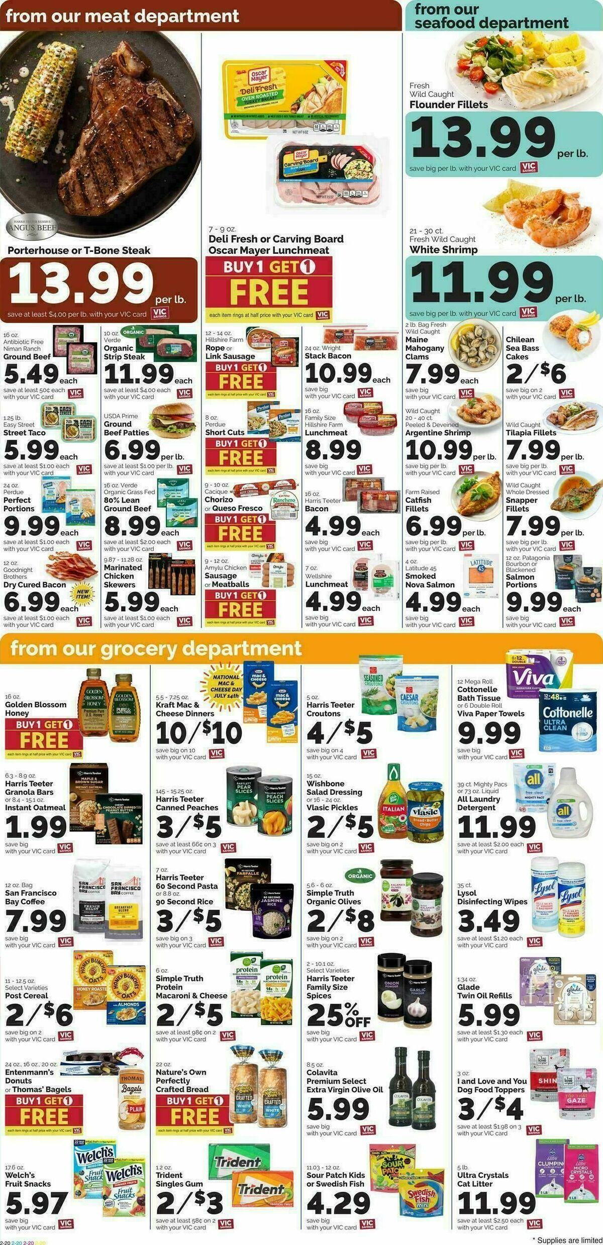 Harris Teeter Weekly Ad from July 8