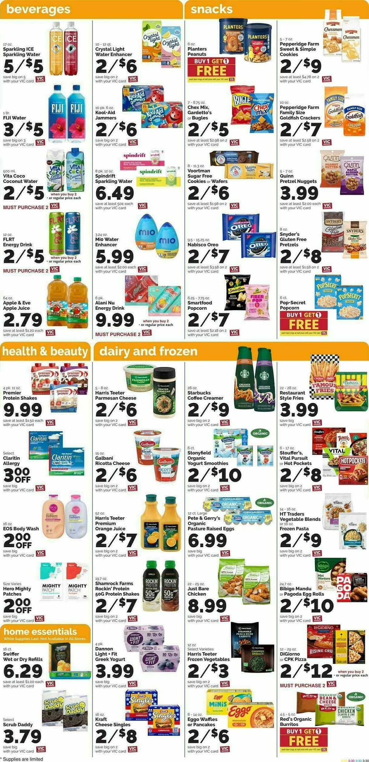 Harris Teeter Weekly Ad from July 8