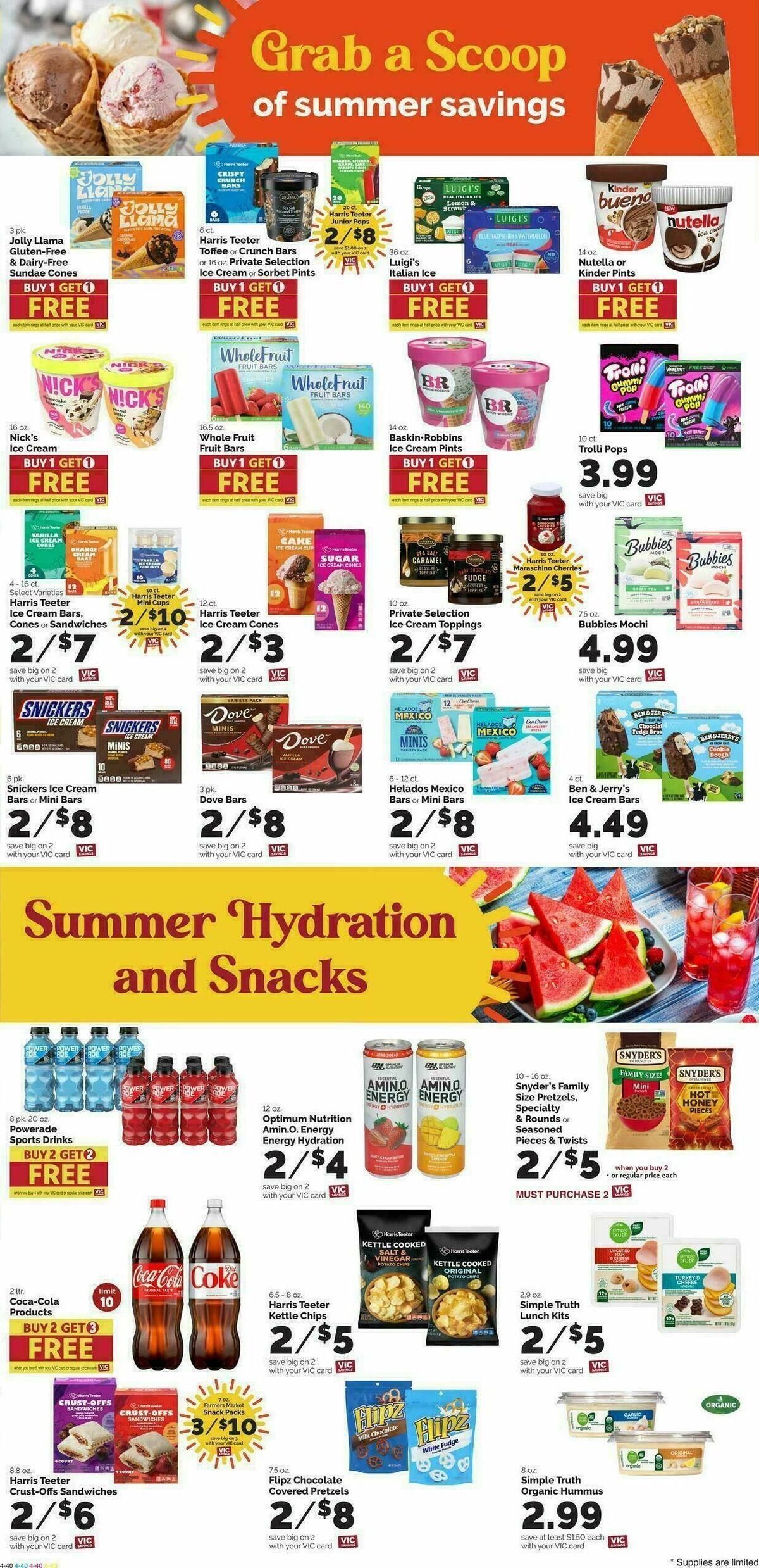 Harris Teeter Weekly Ad from July 8