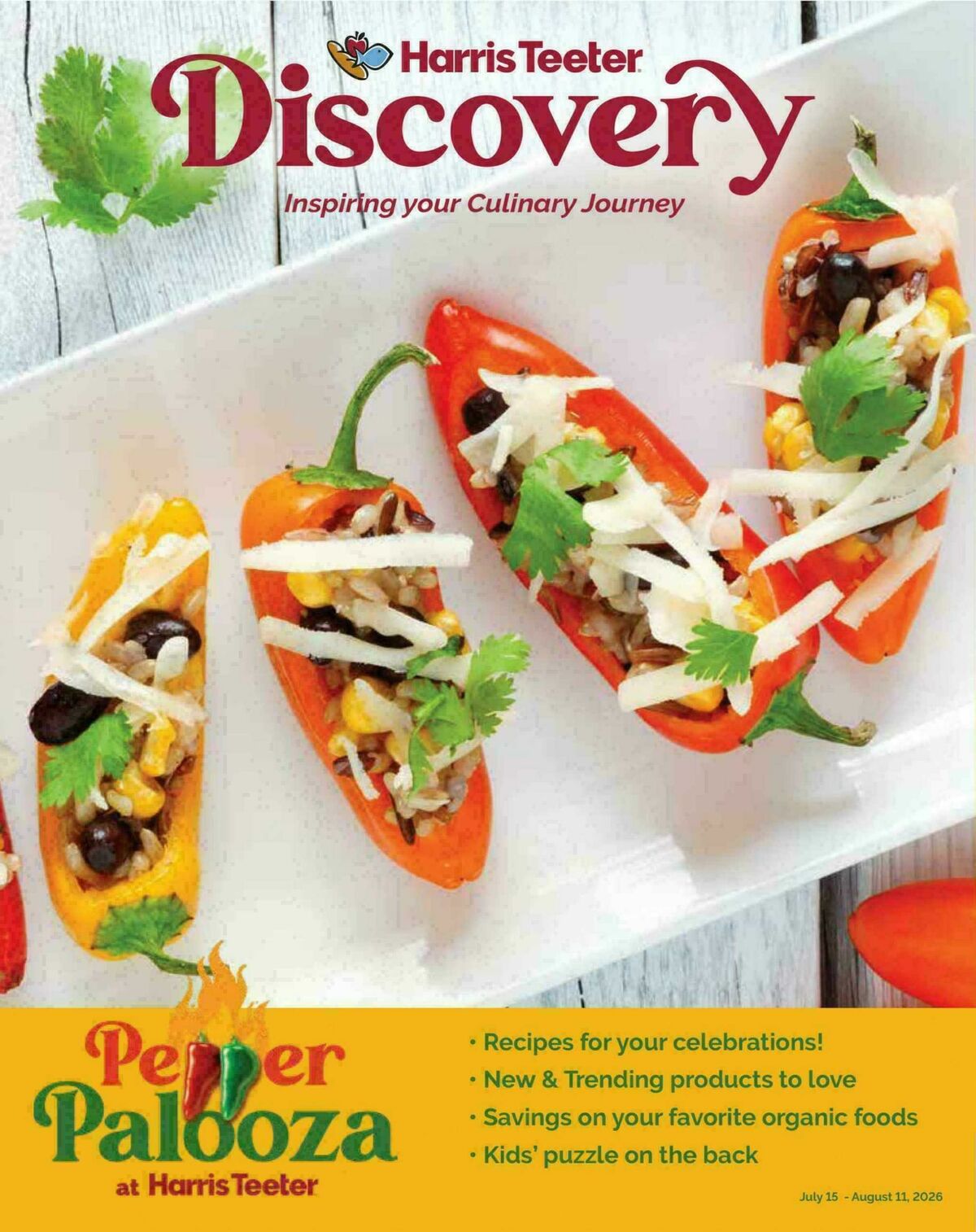 Harris Teeter Discovery Weekly Ad from July 15