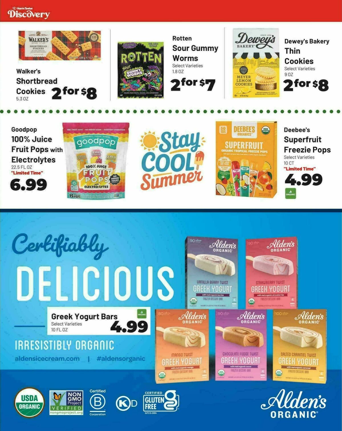 Harris Teeter Discovery Weekly Ad from July 15