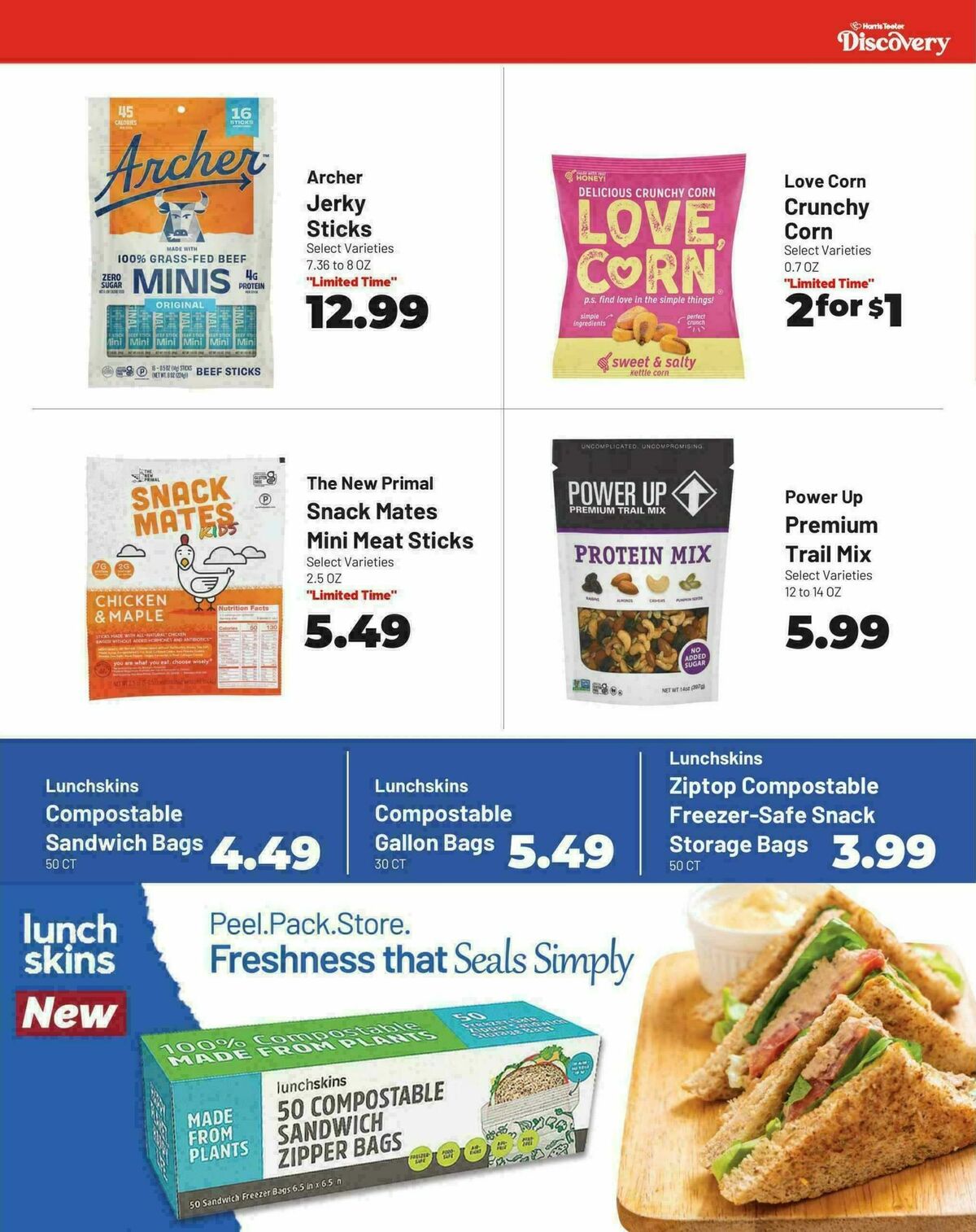 Harris Teeter Discovery Weekly Ad from July 15