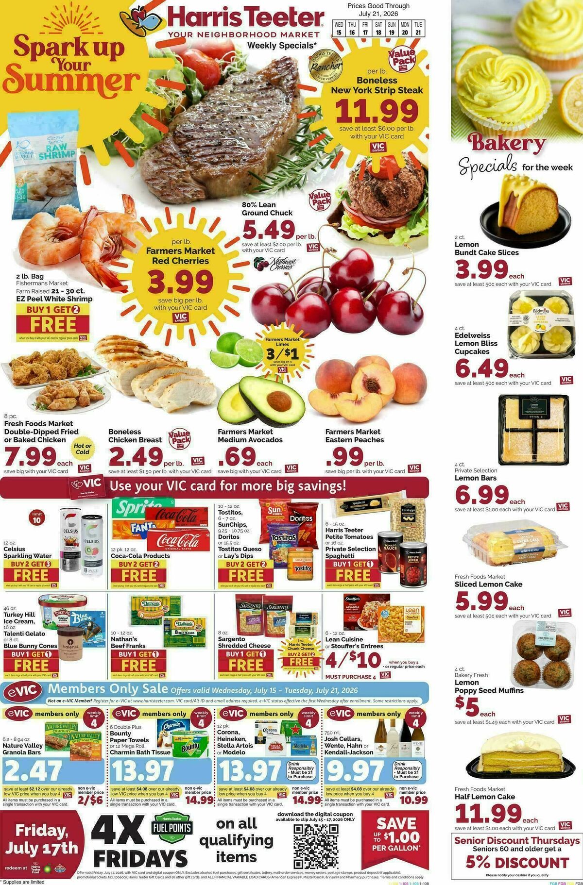 Harris Teeter Weekly Ad from July 15