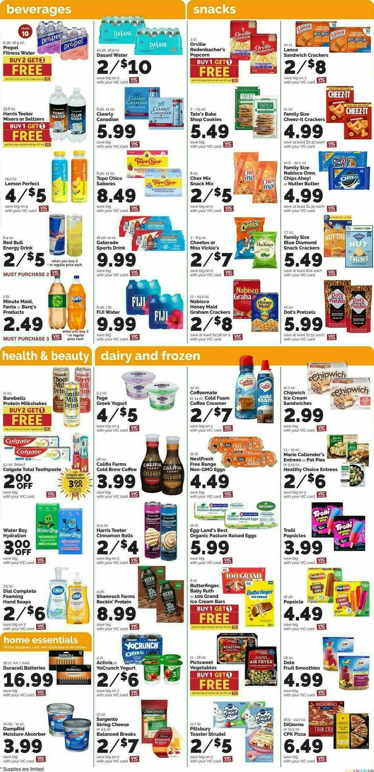 Harris Teeter Weekly Ad from July 15