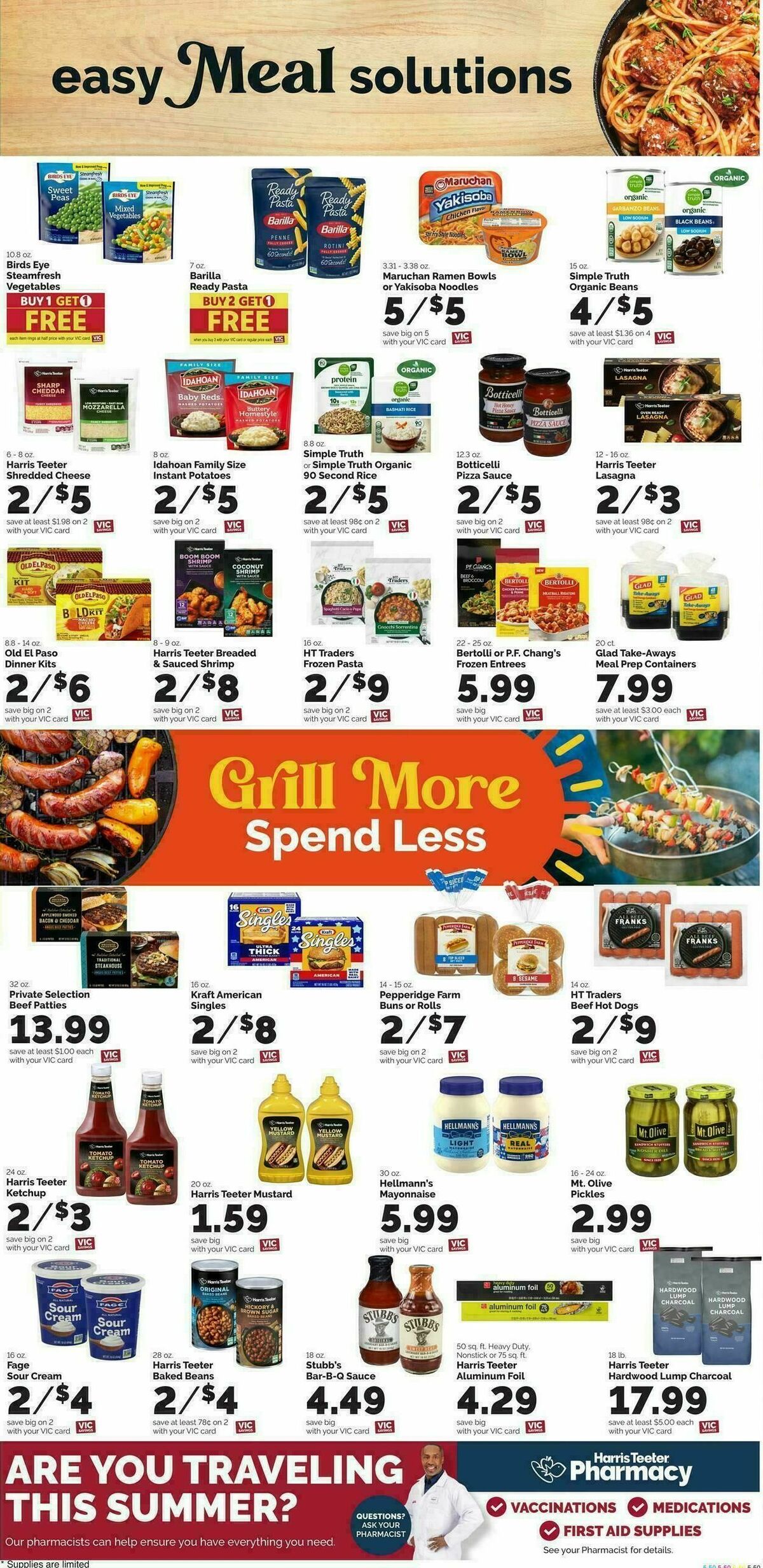 Harris Teeter Weekly Ad from July 22