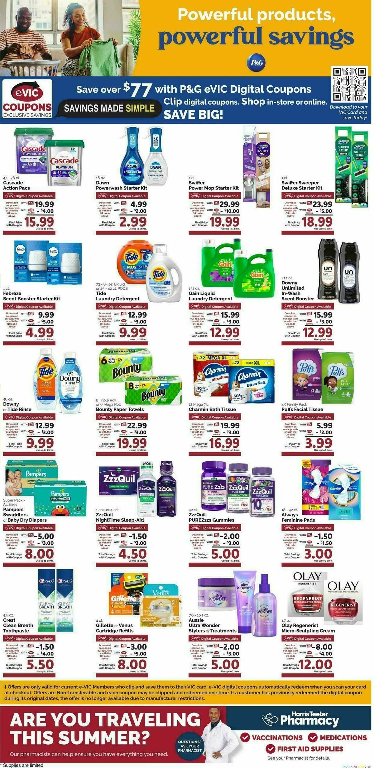 Harris Teeter Weekly Ad from July 29