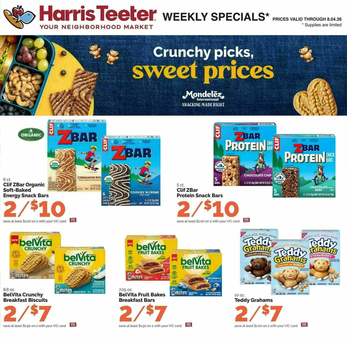 Harris Teeter Weekly Ad from July 29