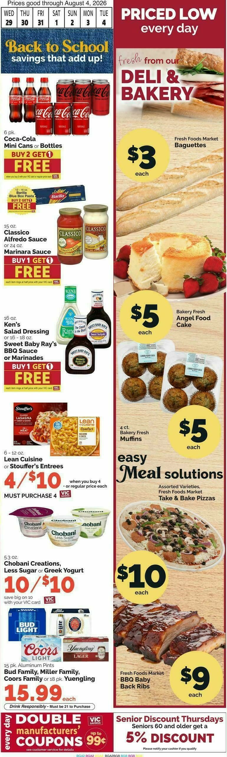 Harris Teeter Weekly Ad from July 29