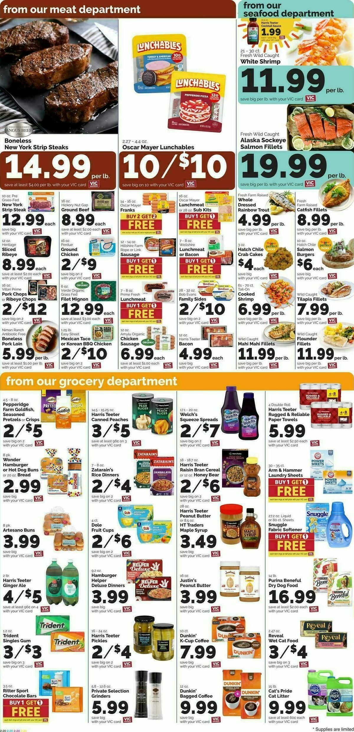 Harris Teeter Weekly Ad from July 29