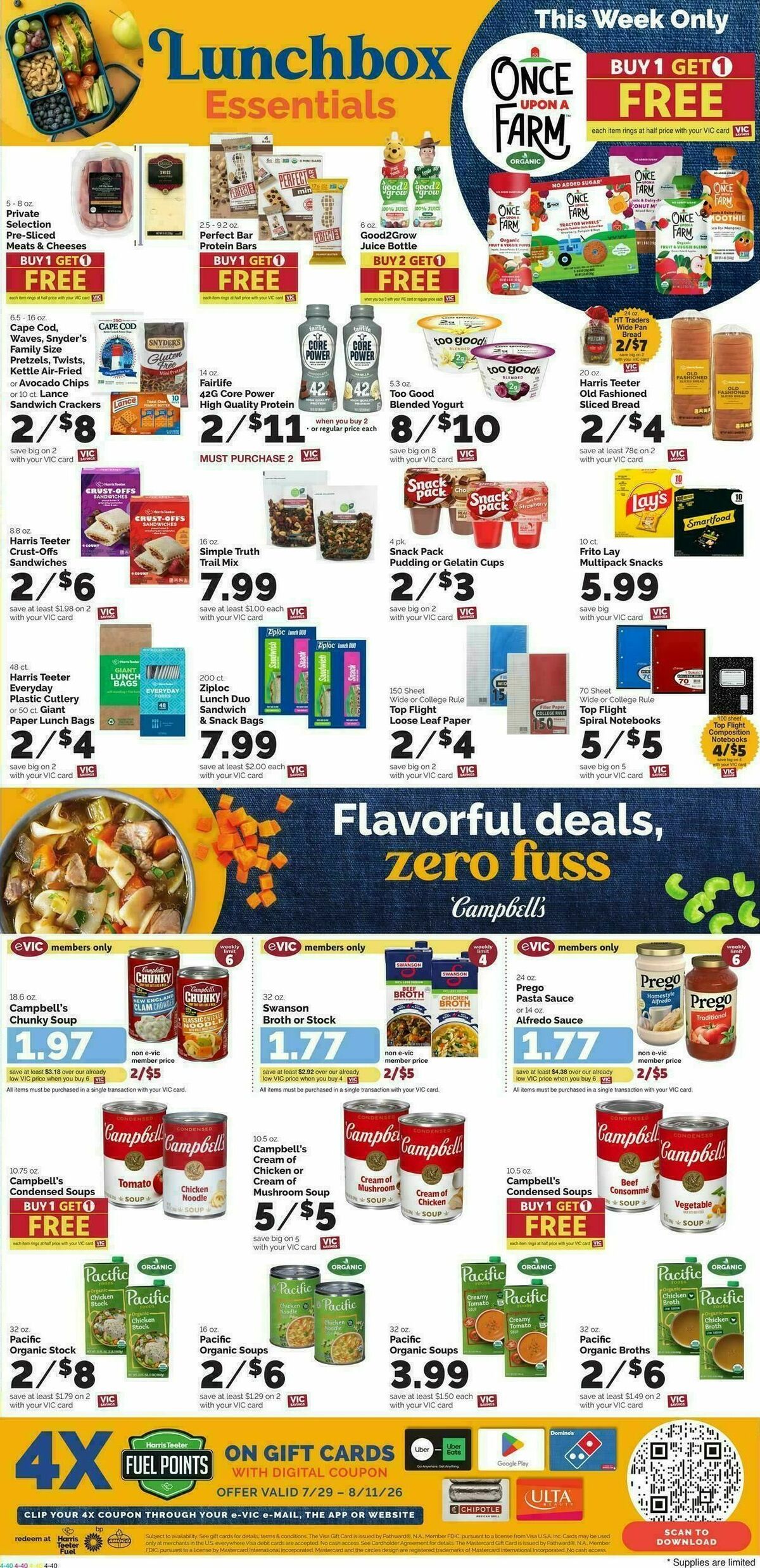 Harris Teeter Weekly Ad from August 5