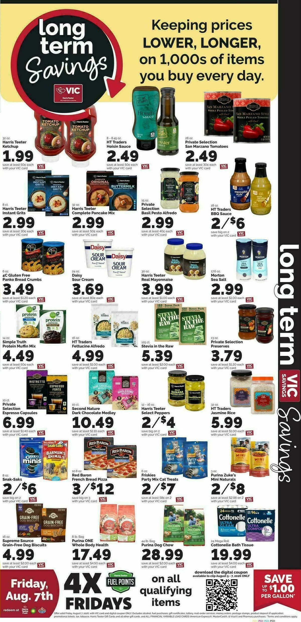 Harris Teeter Weekly Ad from August 5