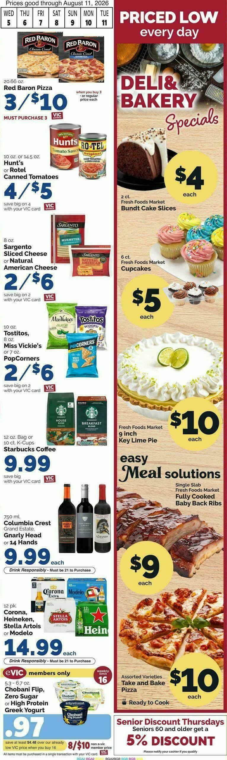 Harris Teeter Weekly Ad from August 5