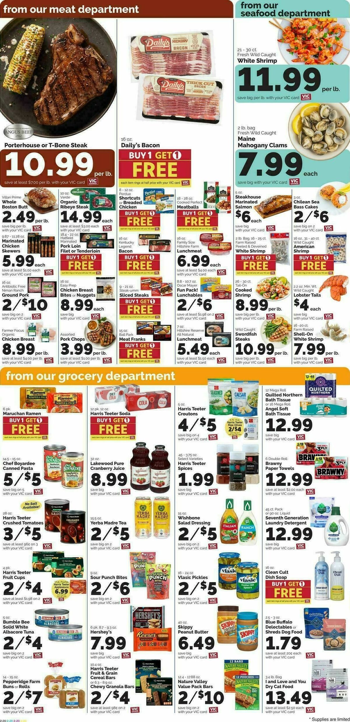 Harris Teeter Weekly Ad from August 5