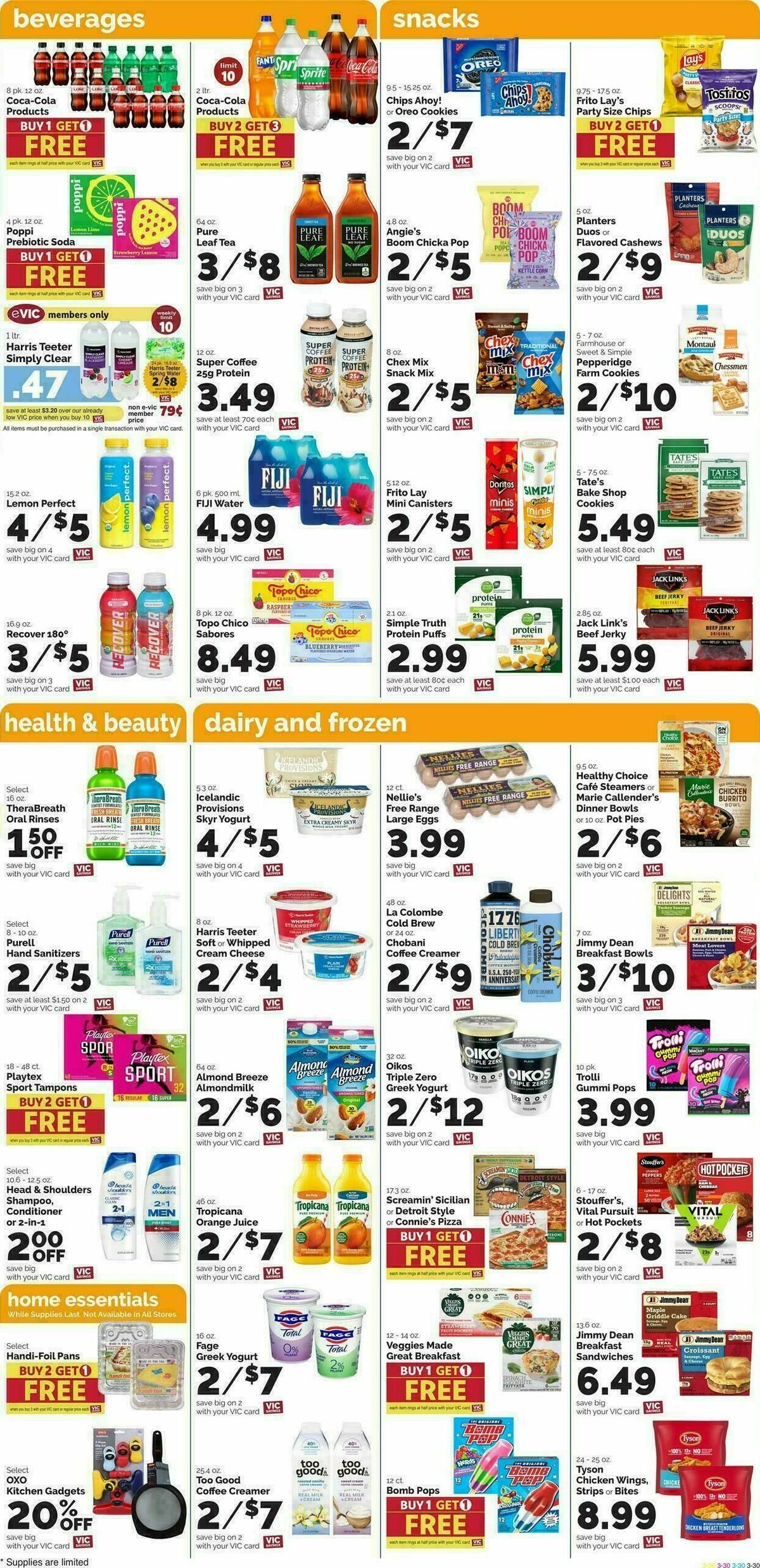 Harris Teeter Weekly Ad from August 5