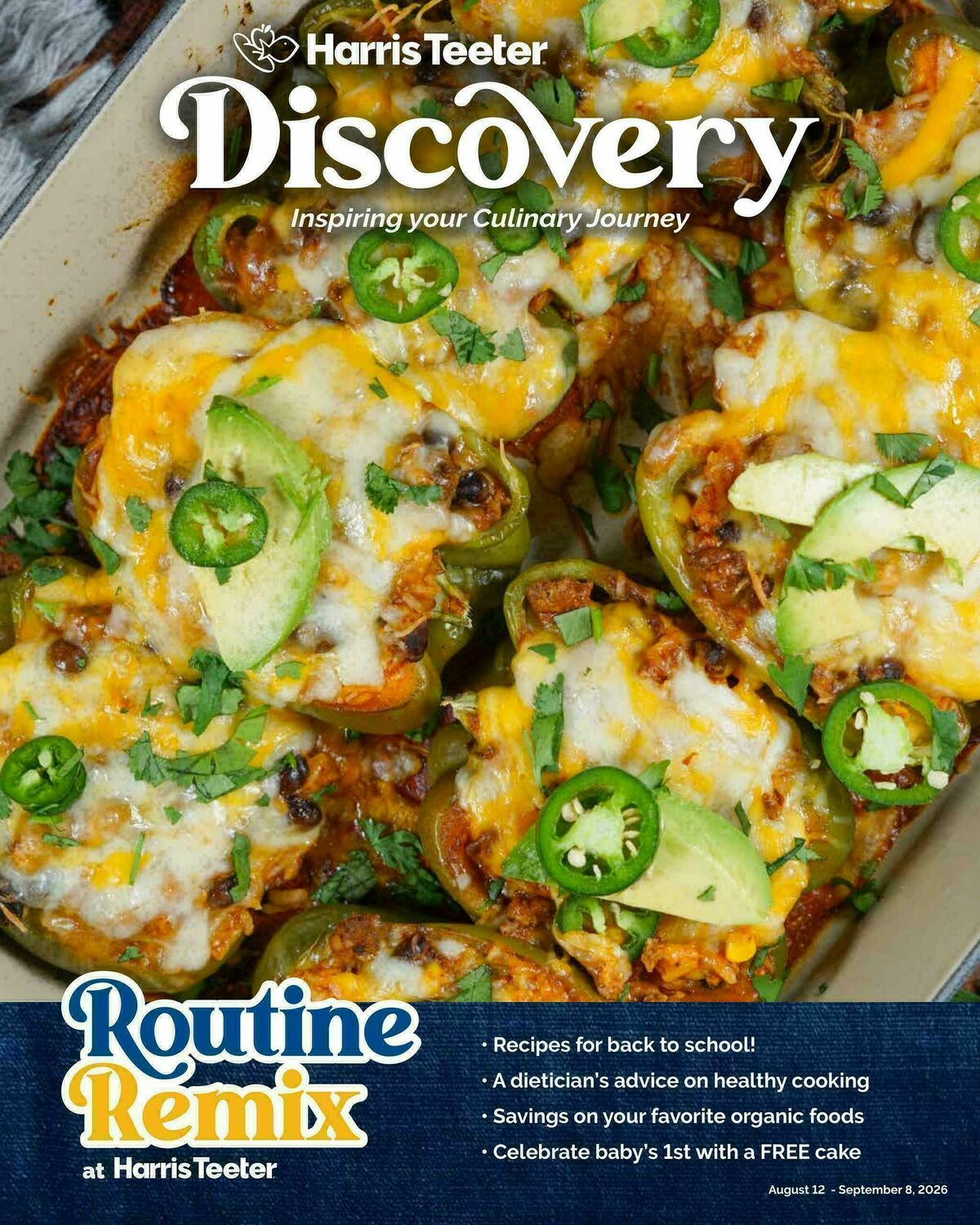 Harris Teeter August Issue Weekly Ad from August 12