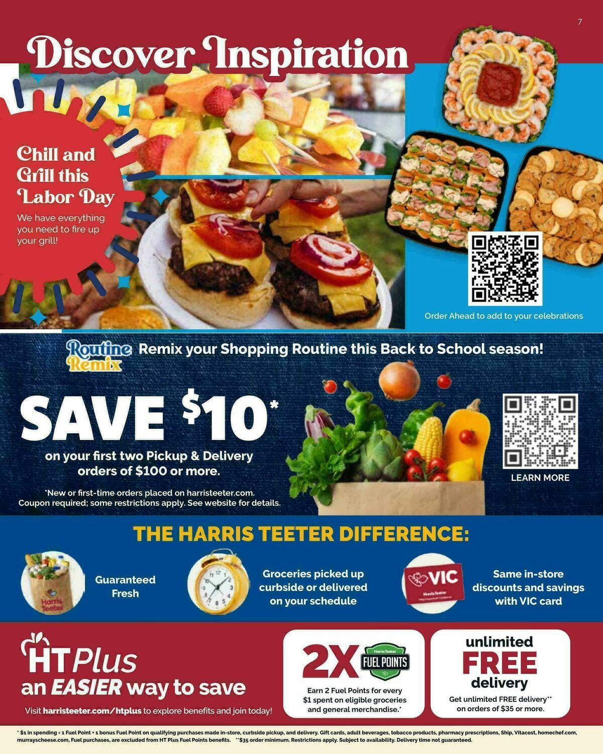 Harris Teeter August Issue Weekly Ad from August 12